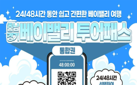 경기·충남 관광지를 자유롭게...'베이밸리 투어패스' 출시